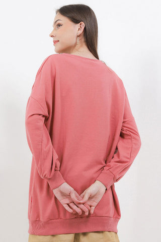 Cardinal Sweater Oversize Wanita G0124J11Z