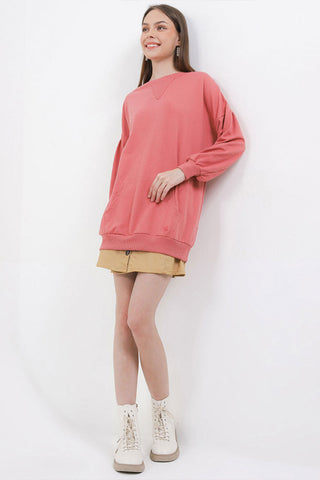 Cardinal Sweater Oversize Wanita G0124J11Z