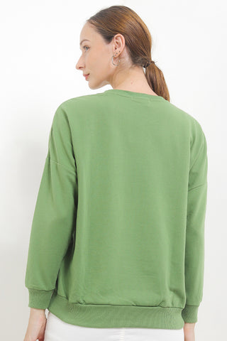 Cardinal Sweater Oversize Wanita G0156J06F
