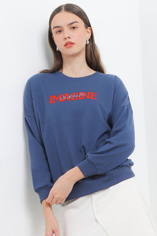 Cardinal Sweater Oversize Wanita G0161J02H