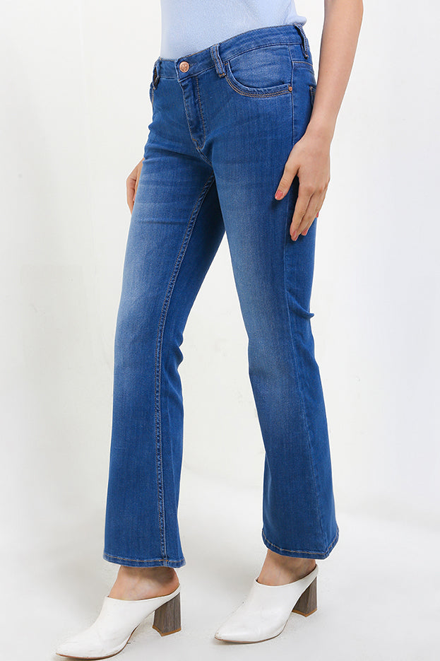 Celana Panjang Jeans Boot Cut Wanita Cardinal G0100F17C