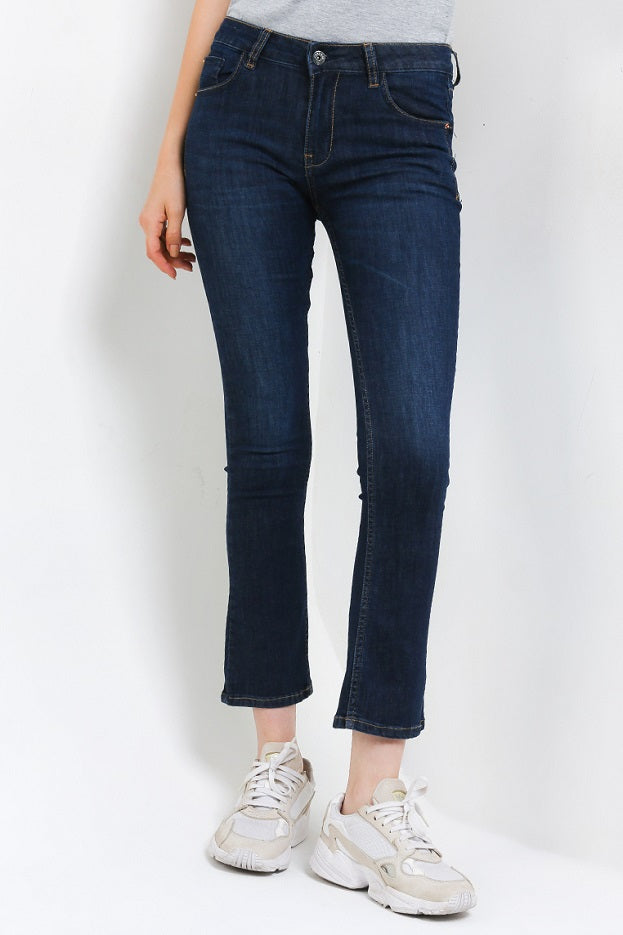 Celana Panjang Jeans Boot Cut Wanita Cardinal G0115F14B
