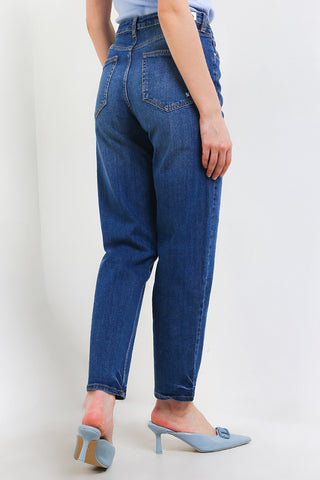 Celana Panjang Jeans Semi Baggy Wanita Cardinal G0001F15C