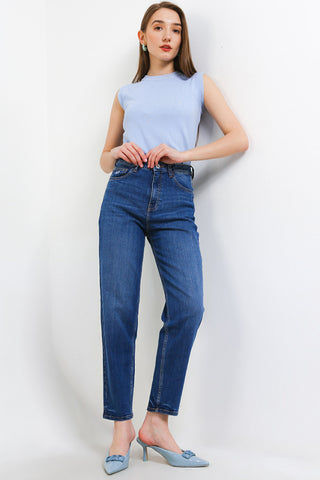 Celana Panjang Jeans Semi Baggy Wanita Cardinal G0001F15C