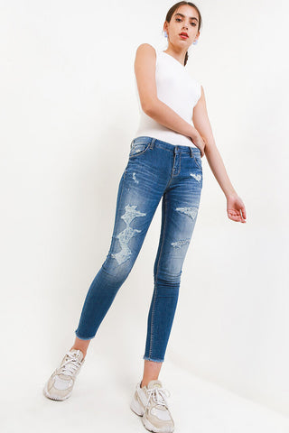 Celana Panjang Jeans Wanita Skinny Cardinal G0273F16D