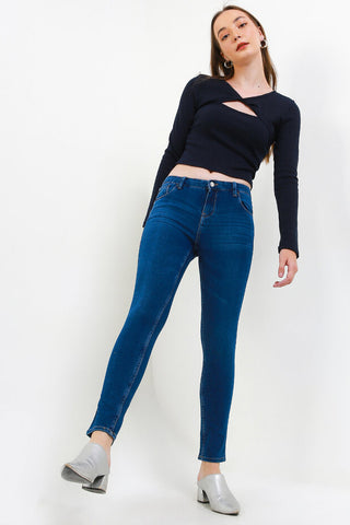 Celana Panjang Jeans Skinny Wanita Cardinal G0288F16C