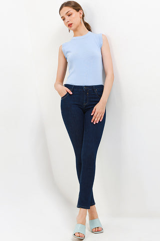Celana Panjang Jeans Skinny Wanita Cardinal G0300F15B