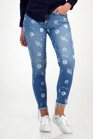 Celana Panjang Jeans Wanita Skinny Cardinal G0702F18A