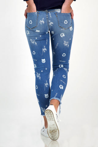 Celana Panjang Jeans Wanita Skinny Cardinal G0702F18A