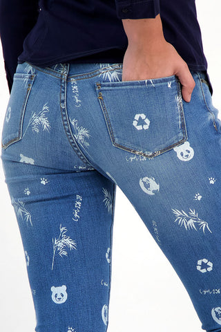 Celana Panjang Jeans Wanita Skinny Cardinal G0702F18A