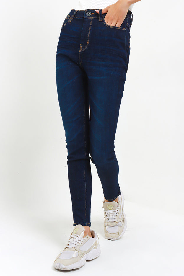 Celana Panjang Jeans Mama Size Skinny Wanita Cardinal G0036B14B