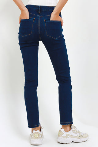 Celana Panjang Jeans Mama Size Skinny Wanita Cardinal G0087B14B