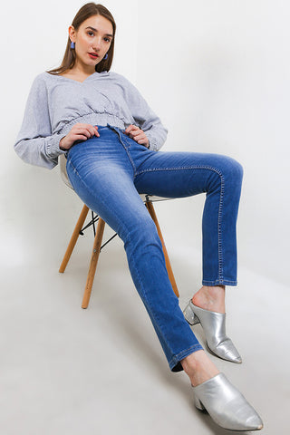 Celana Panjang Jeans Skinny Wanita Cardinal G0106B16C