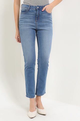 Cardinal Celana Panjang Jeans High Waist Skinny Wanita G0160B17C