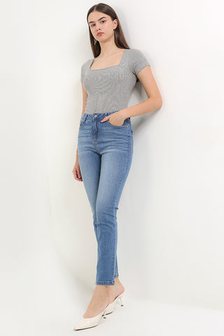 Cardinal Celana Panjang Jeans High Waist Skinny Wanita G0160B17C