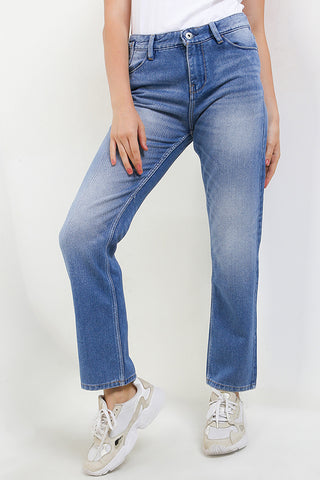 Celana Panjang Jeans Mama Size Straight Cut Wanita Cardinal G0003B17B