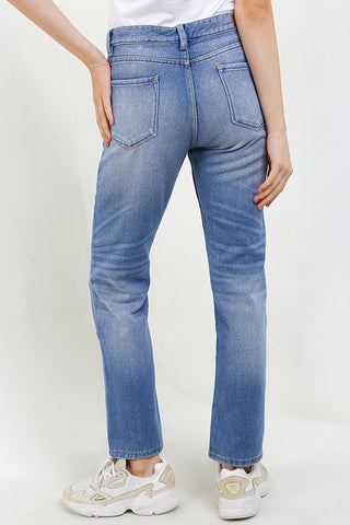 Celana Panjang Jeans Mama Size Straight Cut Wanita Cardinal G0003B17B