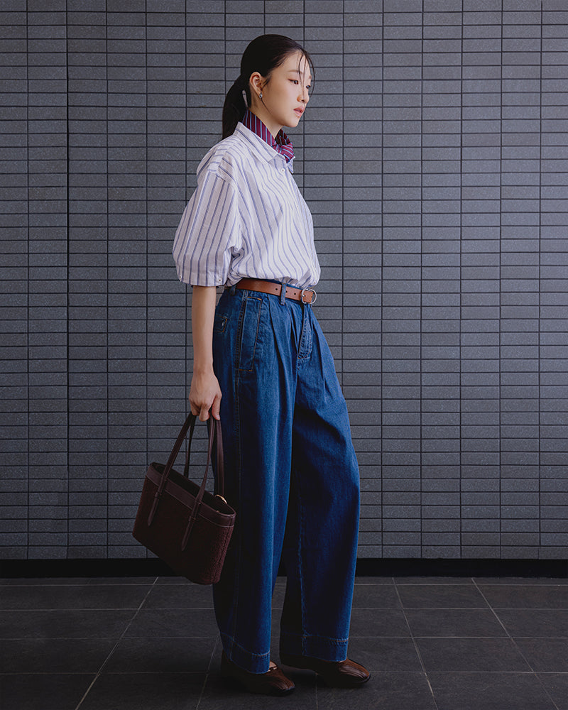 Comfort Barrel Blue Denim