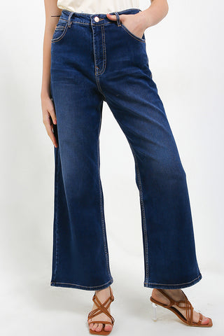 Celana Panjang Jeans High Waist Wanita Cardinal G0002F16C
