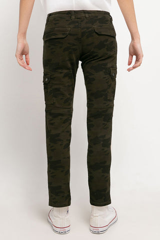 Celana Panjang Kargo Camo Slim Fit Wanita Cardinal G0003F03D