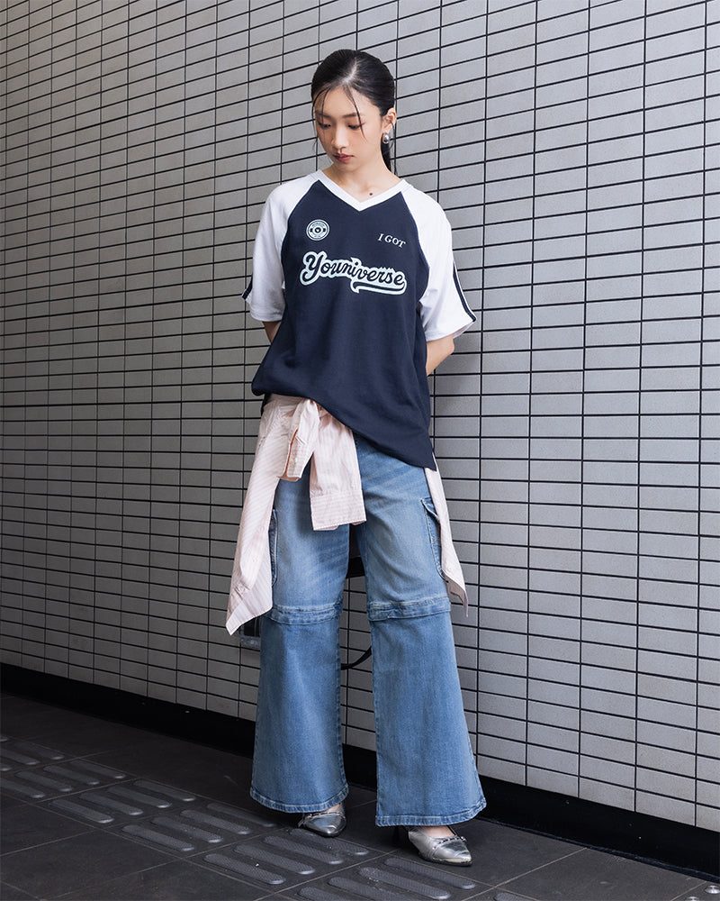Comfort Cargo Light Denim