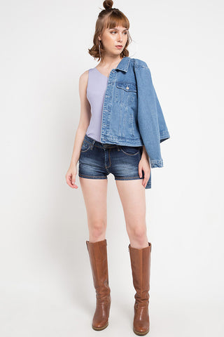 Cardinal Hot Pants Slim Fit Wanita G0028F15A