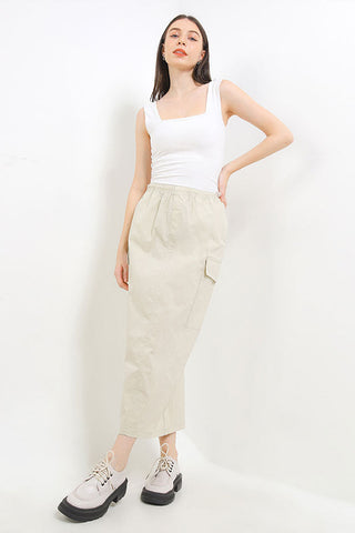 Cardinal Gorpcore Rok A Line Wanita G0001F05B