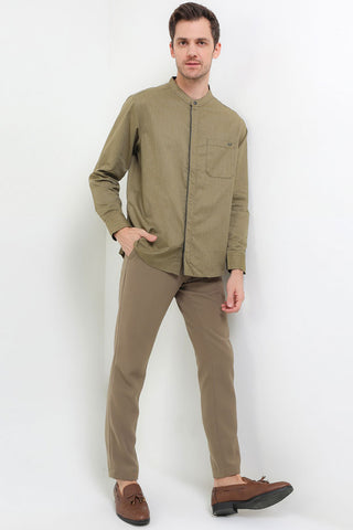 CDL Kemeja Koko Lengan Panjang Big Size H0012N06B