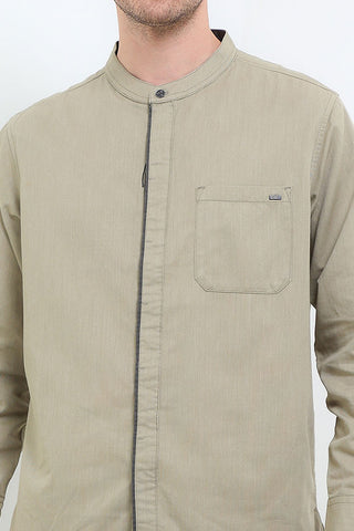CDL Kemeja Koko Lengan Panjang Big Size H0014N06D
