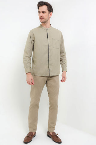 CDL Kemeja Koko Lengan Panjang Big Size H0014N06D