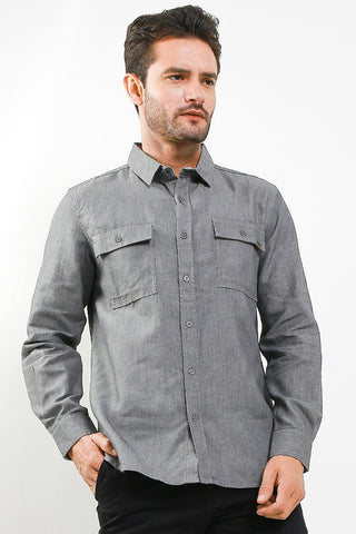 Kemeja Slim Fit Pria CDL H0168J04E