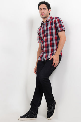 CDL Kemeja Lengan Pendek Slim Fit Pria H0218P11B