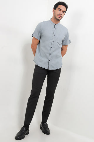 CDL Kemeja Lengan Pendek Slim Fit Pria H0226P04F