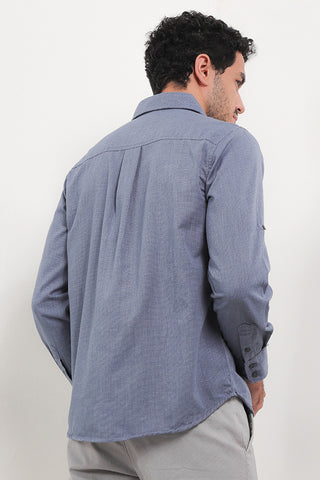 CDL Kemeja Lengan Panjang Slim Fit Pria H0231J02C