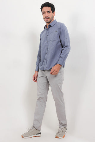 CDL Kemeja Lengan Panjang Slim Fit Pria H0231J02C