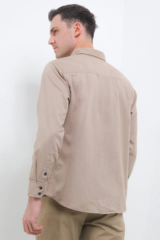 CDL Kemeja Lengan Panjang Slim Fit Pria H0242J05A