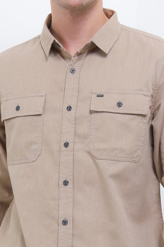 CDL Kemeja Lengan Panjang Slim Fit Pria H0242J05A