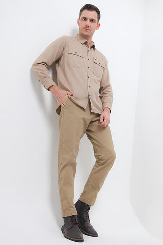 CDL Kemeja Lengan Panjang Slim Fit Pria H0242J05A