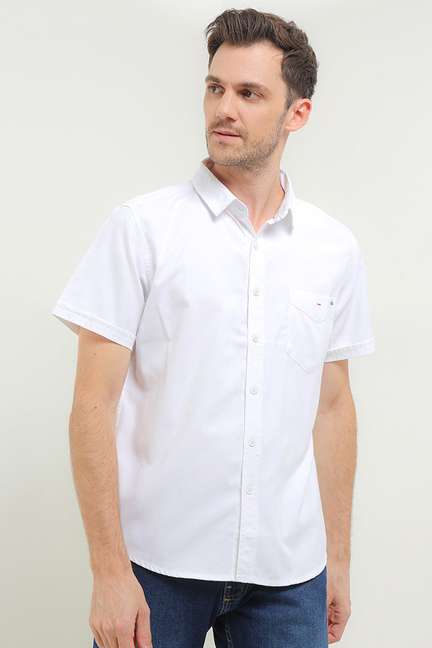 CDL Kemeja Lengan Pendek Slim Fit Pria H0252P08A
