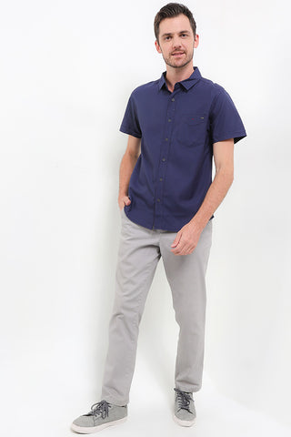 CDL Kemeja Lengan Pendek Slim Fit Pria H0255P02H