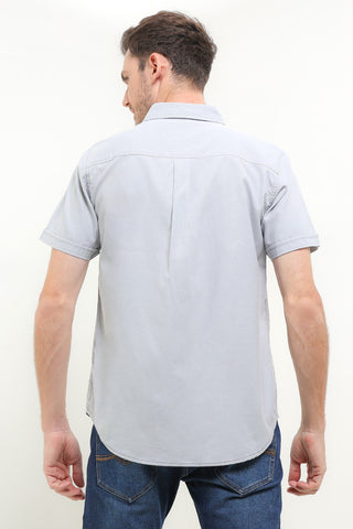 CDL Kemeja Lengan Pendek Slim Fit Pria H0256P04C