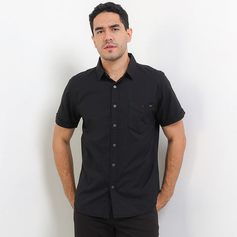 CDL Kemeja Lengan Pendek Slim Fit Pria H0257P01A
