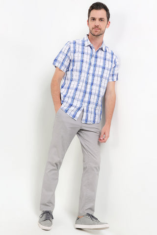 CDL Kemeja Lengan Pendek Slim Fit Pria H0267P02C