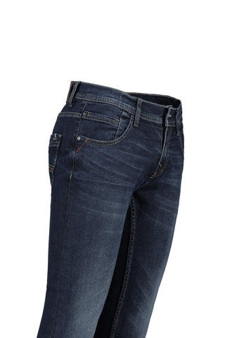 Celana Panjang Jeans Straight Slim Pria CDL H0190BK14A