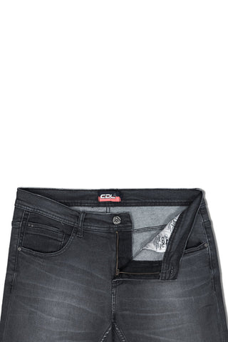 Celana Panjang Jeans Straight Slim Pria CDL H0192BK01A