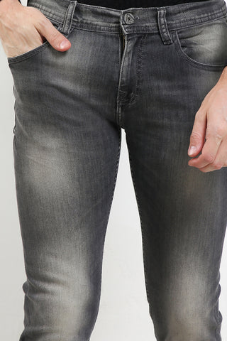 Celana Panjang Jeans Straight Slim Pria CDL H0198BK04A