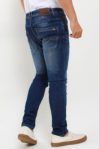 Celana Panjang Jeans Skinny Pria CDL H0053BK15A