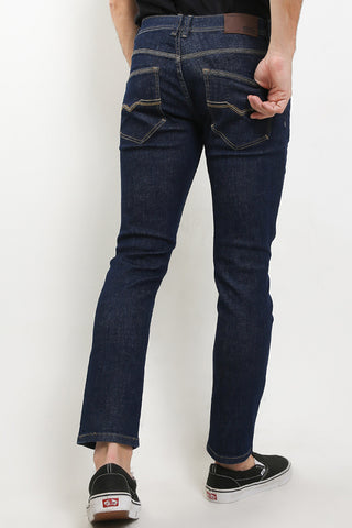 Celana Panjang Jeans Skinny Pria CDL H0061BK14A