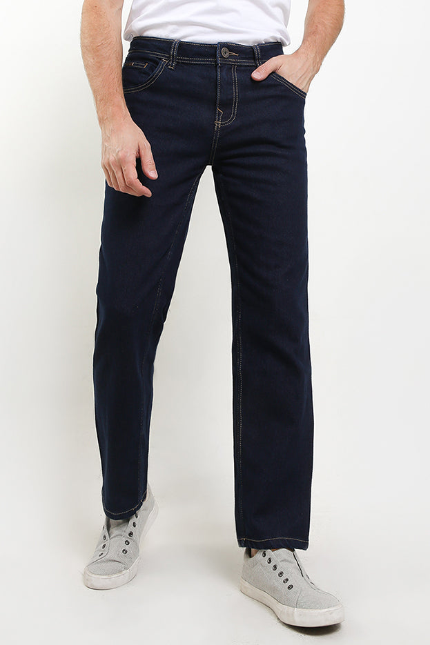 Celana Panjang Jeans Pria CDL H0130BK14A