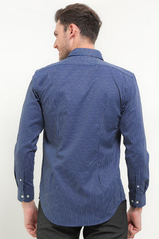 CDL Kemeja Lengan Panjang Slim Fit Pria I0155J02D